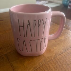 Rae Dunn Pink Happy Easter Mug